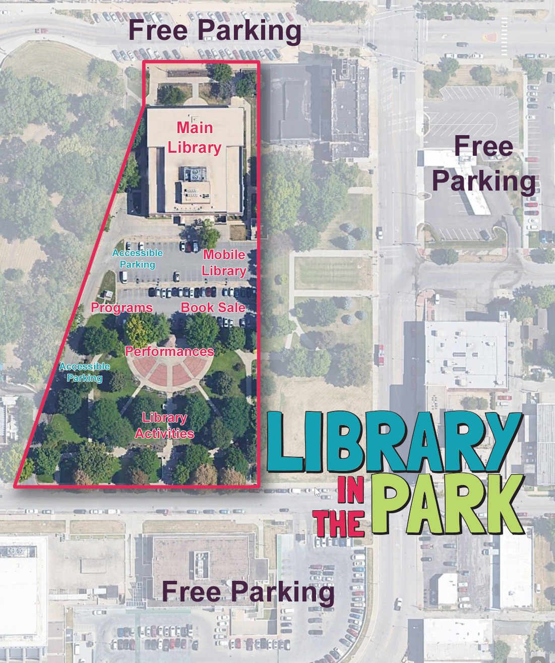 Map of Library in the Park